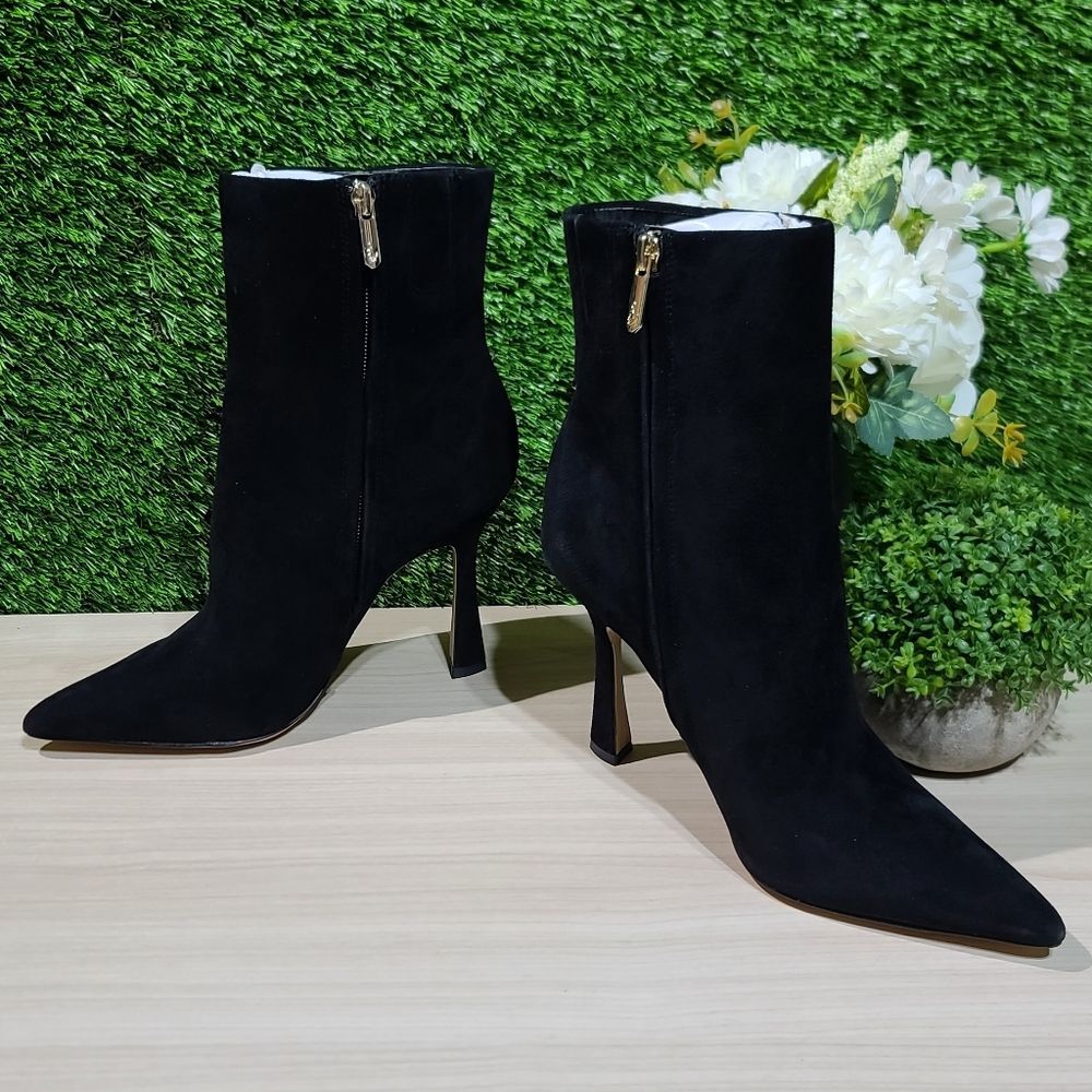 Sam Edelman Wrenley Suede Fashion Boot Black / US Women's 7 M NEW